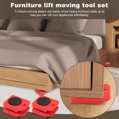 Furniture Mover with Wheels & Furniture Lifter Set