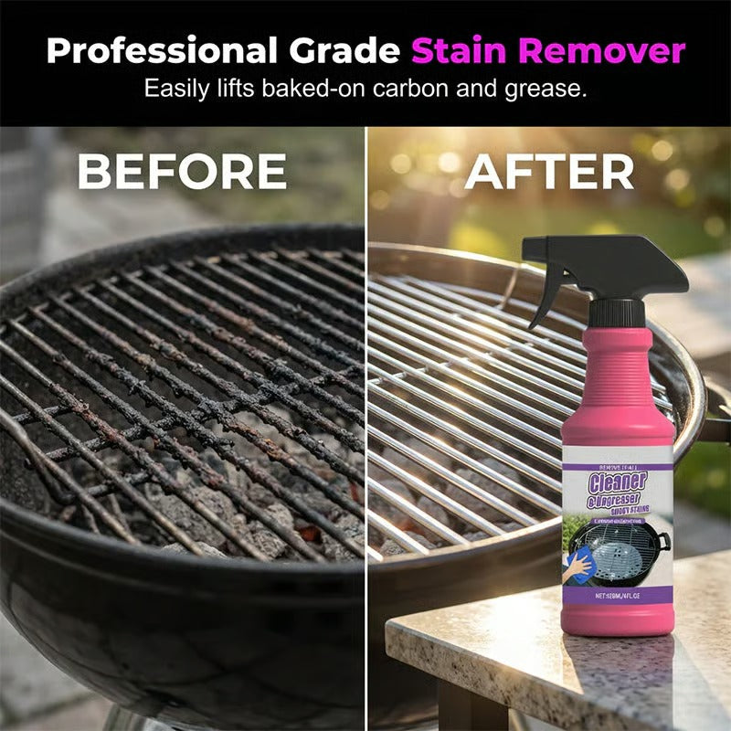Heavy Duty Grill Cleaner for Burnt Grease and Carbon