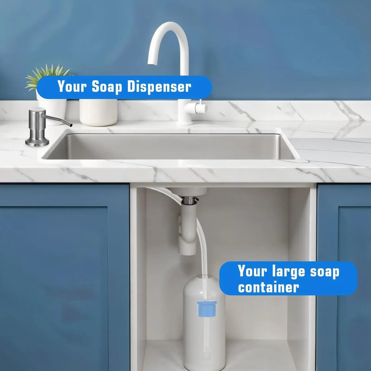 Kitchen Sink Soap Dispensers