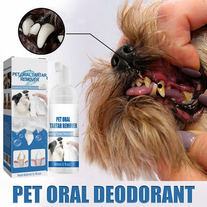 Advanced Foaming Pet Dental Spray for Tartar & Bad Breath