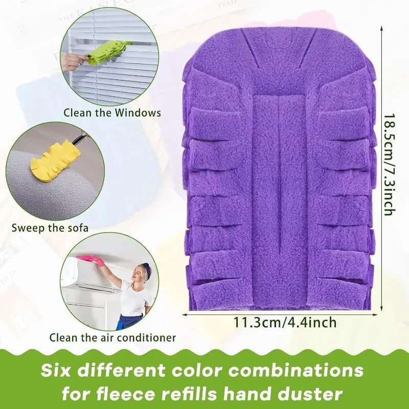 Reusable Chenille Microfiber Dust Duster for Hard-to-Reach Cleaning
