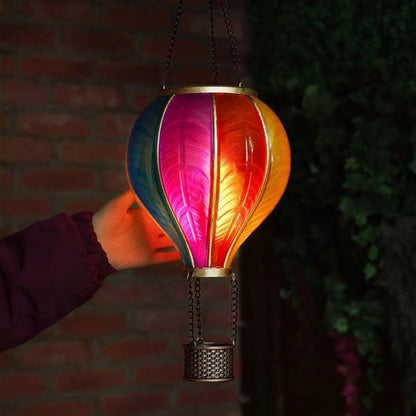 Solar Hanging Rainbow Balloon Lantern