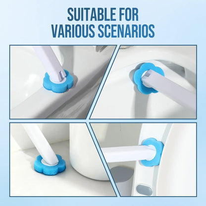 Disposable Toilet Brush and Holder Set