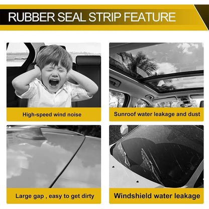 Automotive weatherstripping，Easy to Install,Water leakage prevention,