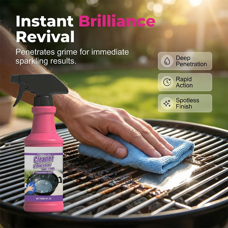 Heavy Duty Grill Cleaner for Burnt Grease and Carbon