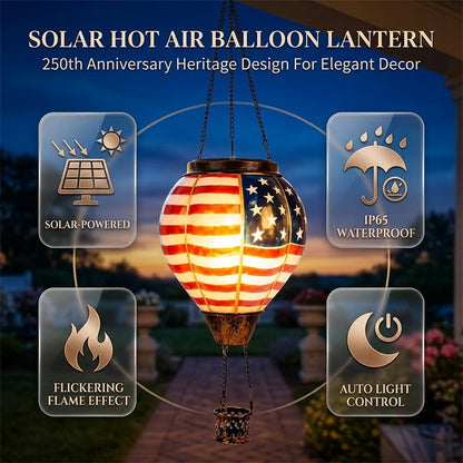250th Anniversary Solar Hot Air Balloon Lantern