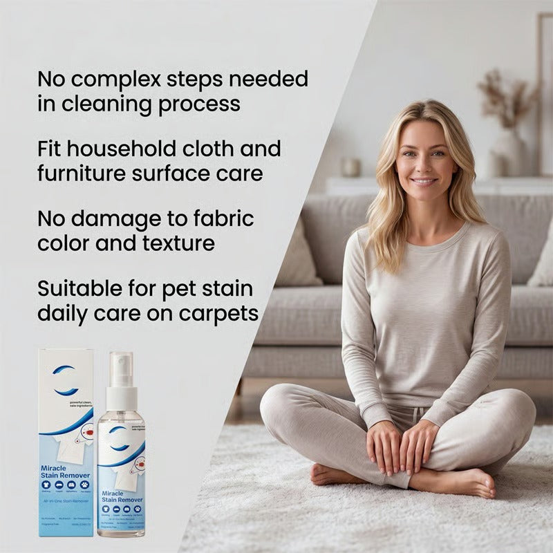 Miracle Stain Remover Spray: Removes Virtually All Household Stains