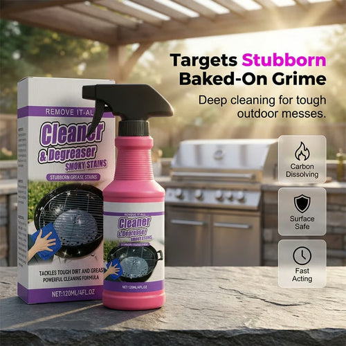 Heavy Duty Grill Cleaner for Burnt Grease and Carbon