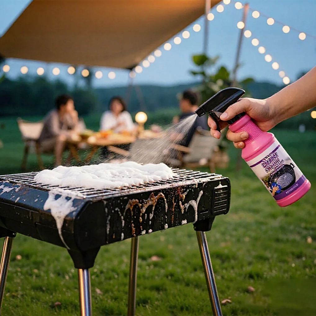 Heavy Duty Grill Cleaner for Burnt Grease and Carbon