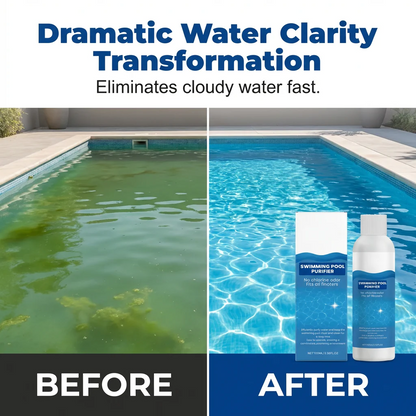 Pool Clarifier Liquid With Gentle Odor-Free Formula