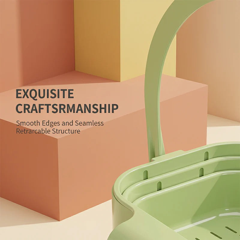 2-Pack Foldable Hanging Kitchen Sink Drain Baskets