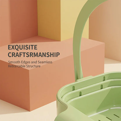 2-Pack Foldable Hanging Kitchen Sink Drain Baskets