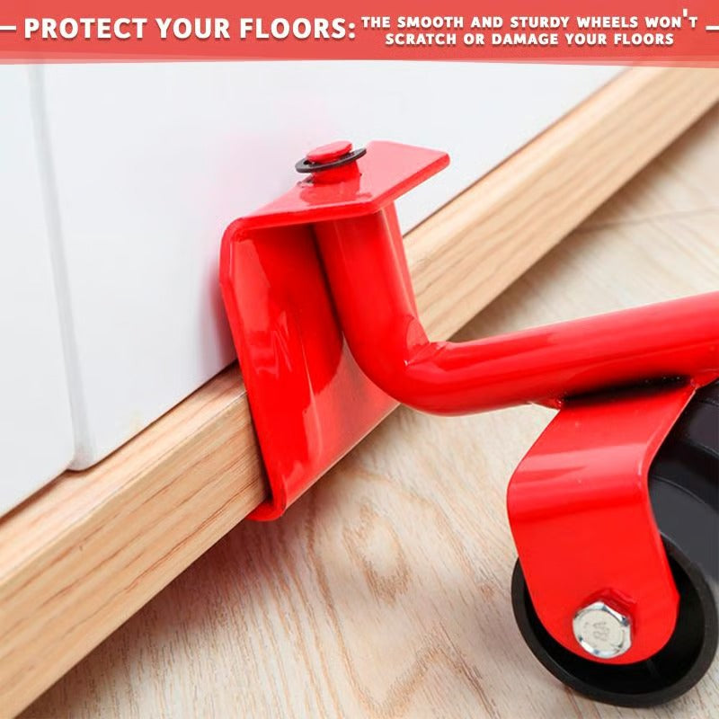 Furniture Mover with Wheels & Furniture Lifter Set