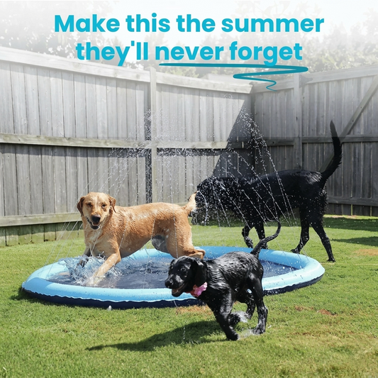 Dog Sprinkler Pad Cooling Summer Pet Toy