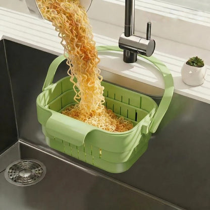 2-Pack Foldable Hanging Kitchen Sink Drain Baskets