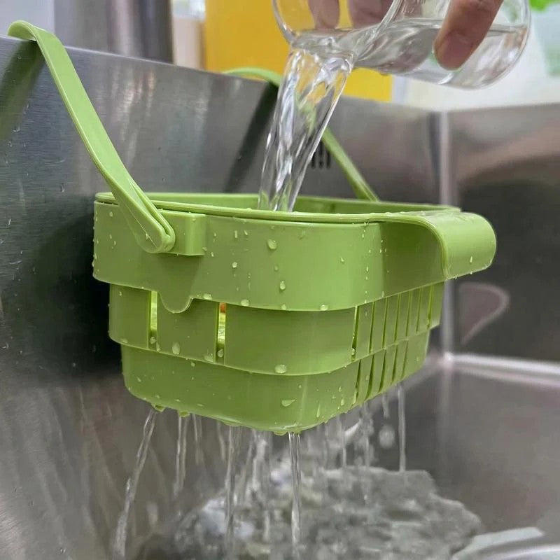 2-Pack Foldable Hanging Kitchen Sink Drain Baskets