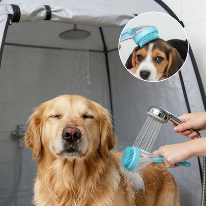 2 in 1 Pet Bath and Grooming Brush