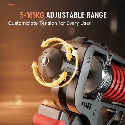 Ergonomic Adjustable H-Grip Hand Trainer with Digital Counter