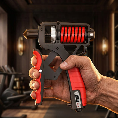 Ergonomic Adjustable H-Grip Hand Trainer with Digital Counter